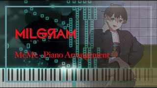 Mikoto(Milgram) - MeMe (Piano Arr.)