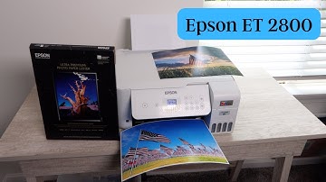 Epson ET 2800 - Print Quality Test