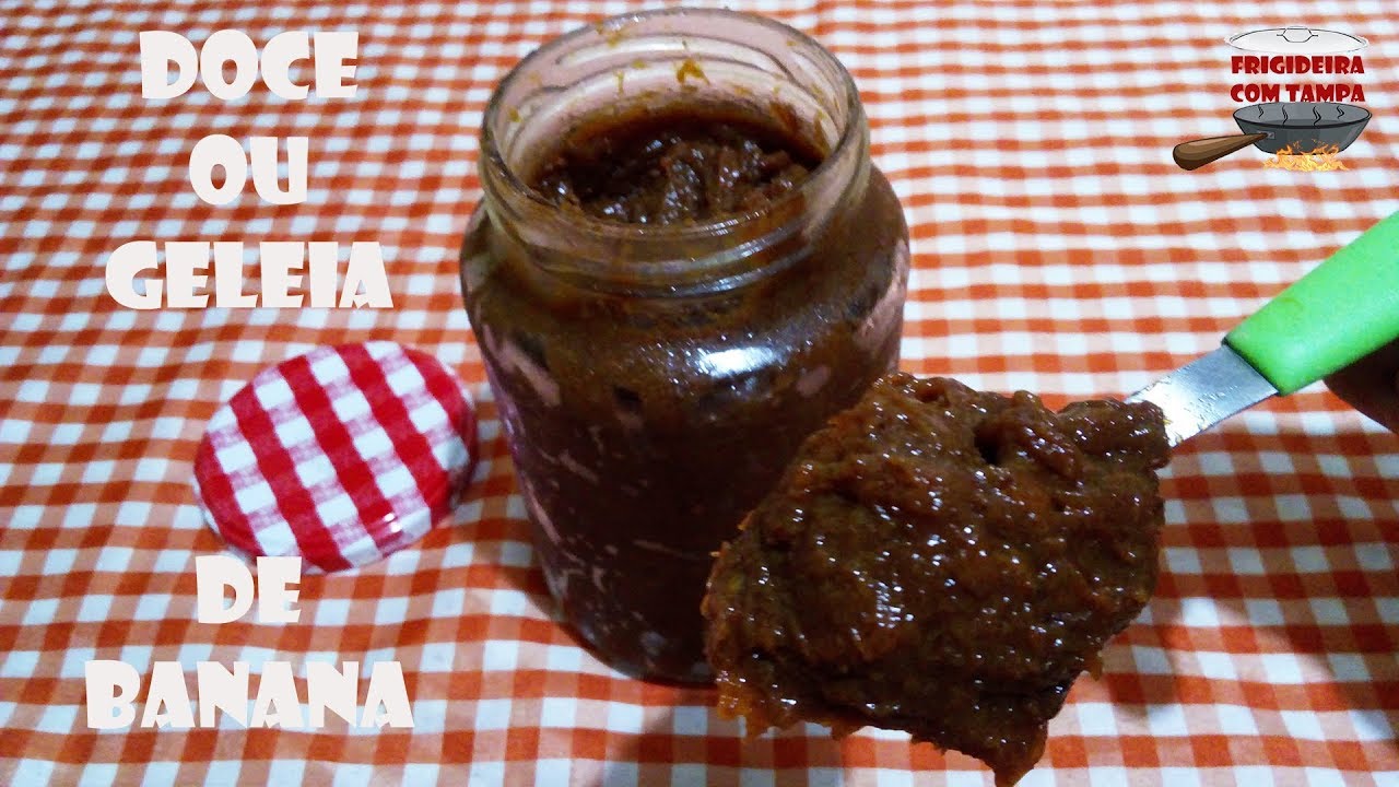 Feijão com Vegemite: Chimia de Banana (Geléia de Banana)