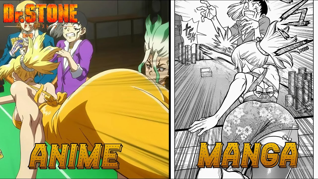 Anime VS Manga DR.STONE Temporada 4 Episode 1 YouTube