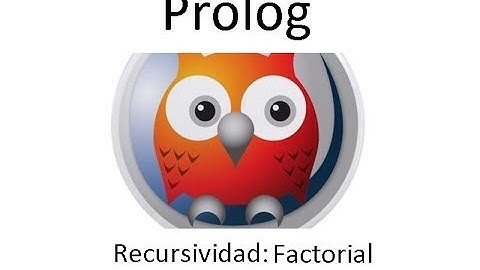 Prolog: Recursividad. Factorial