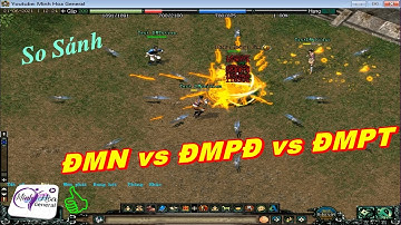 [VLTK Offline] So sánh lực tay thực chiến của 3 hệ phái ngoại công của Đường Môn - đồ HKMP max op