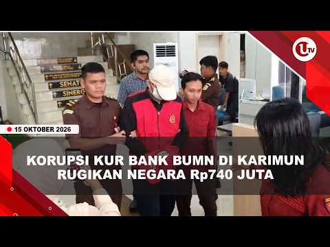 KEJARI KARIMUN TETAPKAN 3 TERSANGKA KORUPSI KREDIT USAHA DI BANK BUMN | U-NEWS