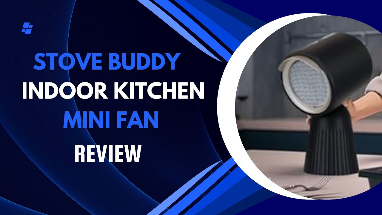 Stove Buddy Indoor Kitchen Mini Fan Review  Your Compact Kitchen Companion  - Honest Review! 