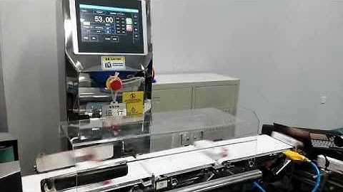 REHOO-check weigher with air rejector