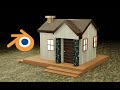 Blender - Modern Small Home Design in Blender 3.3