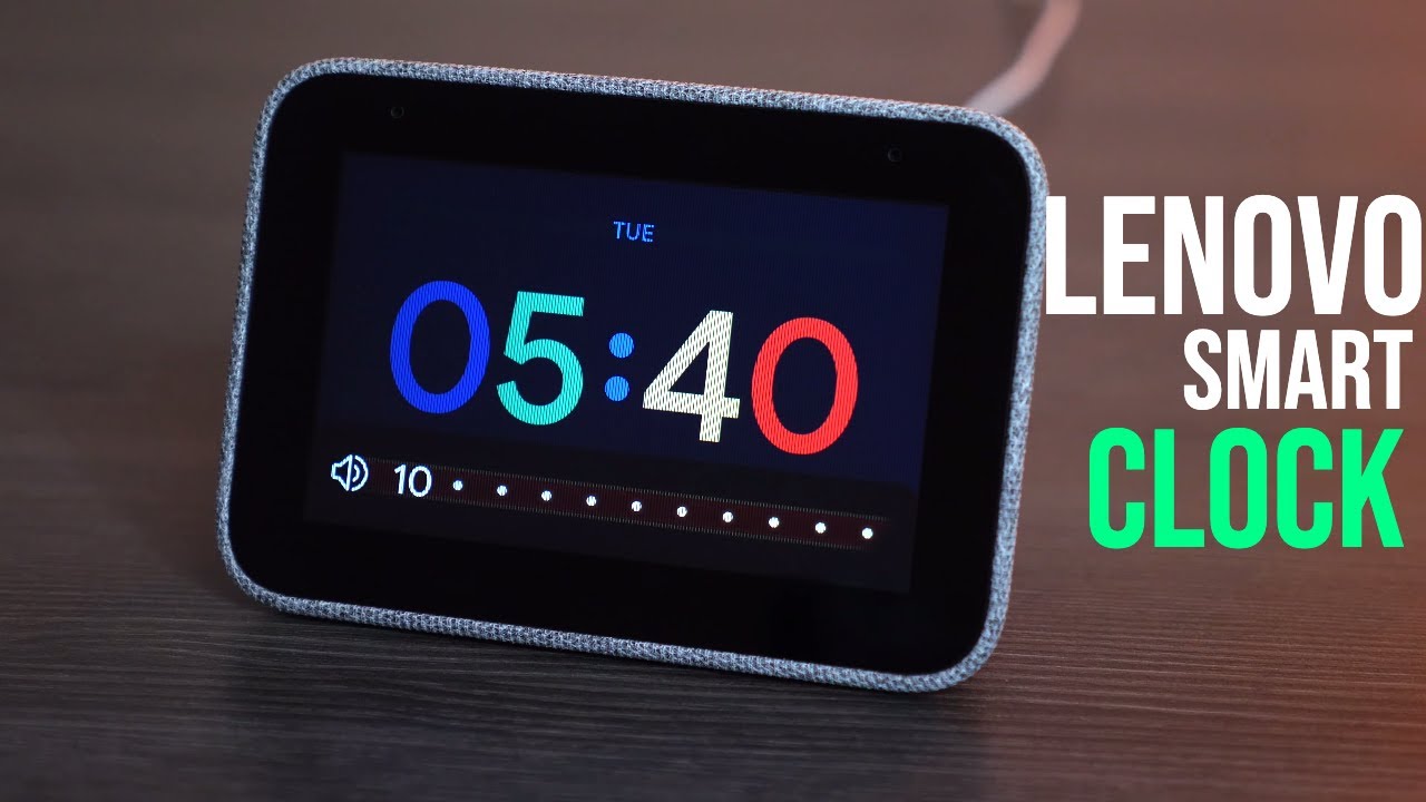 Lenovo Smart Clock - How To Setup and Use - escueladeparteras