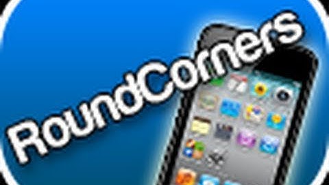 How To Get RoundCorners For Your iPhone/iPod Touch/iPad! **MAKE CORNERS ROUND ON IDEVICE!!**
