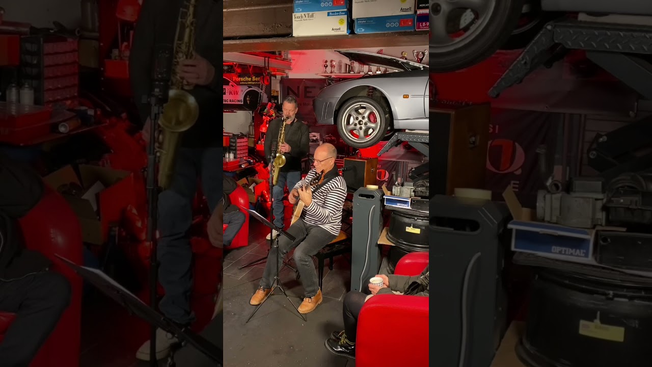 Day 190 of 365🔺It’s the 365 Jazz Garage 🔺 feat. Daniel Küffer (Sax) & Dani Solimine (Guitar) 🔺