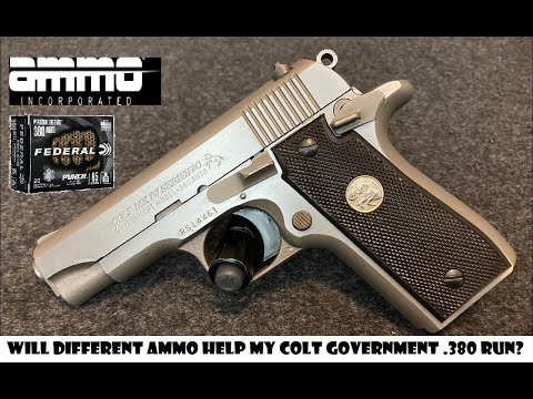 Colt Mark IV Series 80 Government 380 - YouTube