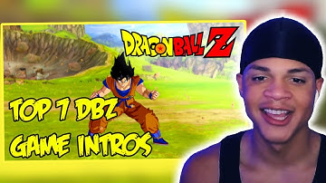 Top 7 Dragon Ball Z Game INTROS & OPENINGS REACTION!!