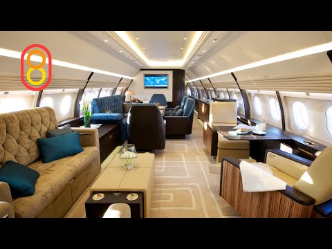 Видео: Заказной частный самолет Manhattan Airship предлагает невообразимую роскошь