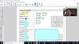 PreCalc Unit 9 Day 3 -10.3 Ellipses