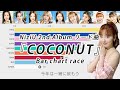 NiziU 2nd Album リード曲 COCONUT の バーチャートレースだ Line Distribution NiziU 2nd Album リード曲 COCONUT の バーチャートレースだ Line Distribution
