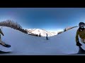 Park City Mountain Resort - Snowboarding in Virtual Reality with the GoPro Fusion 360 Camera