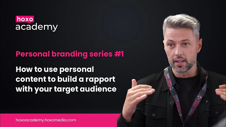 Personal branding series #1: Use personal content to build a rapport with your target audience