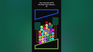 Subscribe for your daily dose of satisfaction! #asmr #physics #simulation #satisfying