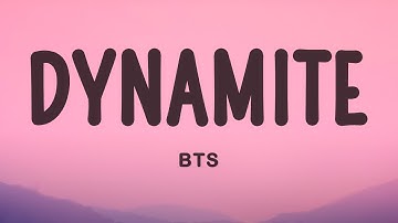 BTS - Dynamite (Lyrics)