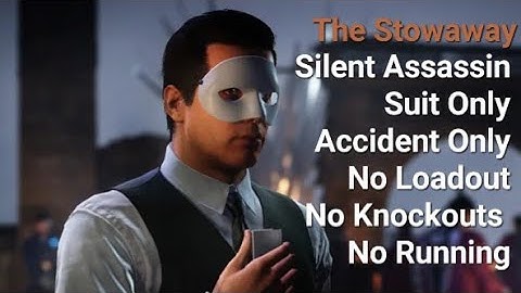 Hitman WoA The Stowaway SASO, Accident Only, No Loadout, No KO