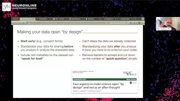 Scientific Research Sharing Science: Data Management Best Practices