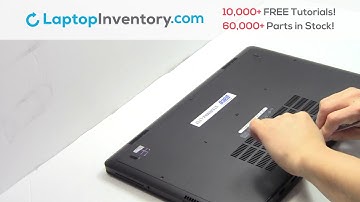 How to replace Laptop Memory Dell Latitude 15, Precision 15 17. Fix, Install, Repair E5550 3510 7710