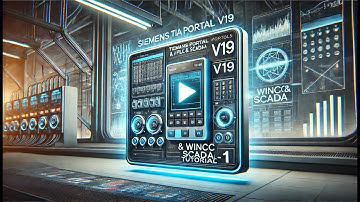 SIEMENS PLC SCADA TIA V19  Basic Advance WinCC Tutorial 1