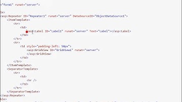 How to Bind a ASP.NET GridView available inside a Repeater (using ObjectDataSource)