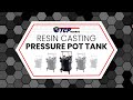 Tcp global  resin casting pressure pot tank