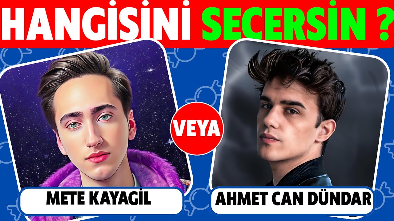 Hangisini Tercih Edersin❓ Youtuberlar Özel Bölüm-1 ❤ Çılgın Sorular🎉