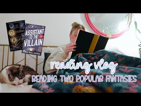 READING VLOG | reading two popular fantasies & a 5 star read!