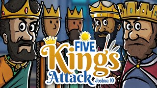 Five Kings Attack | Animated Bible Stories | My First Bible | 38