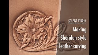 sheridan style leather carving