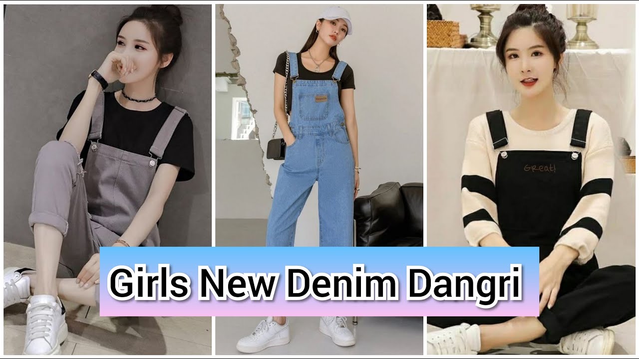 Summer Dangri Dress for Girls 2022, Denim Dangri Dress Summer 2022