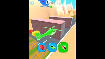 Shape-shifting Funny Race All Levels Gameplay Walkthrough Master Level #65 BeamNG.drive #Shorts