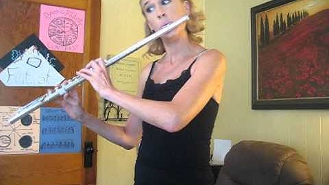 Rubank Intermediate book, pg. 8 Summer Evening Duet (first flute part)