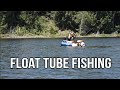 Fishing in a Float Tube!! 