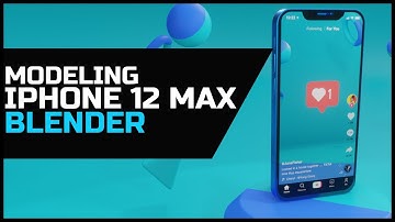 Modeling Iphone 12 Max Pacific Blue