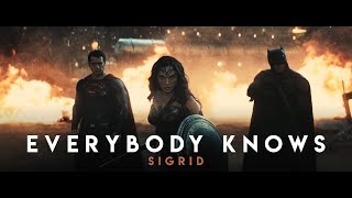 Everybody Knows - Sigrid - Batman v. Superman: Dawn of Justice (Unofficial Music Video)