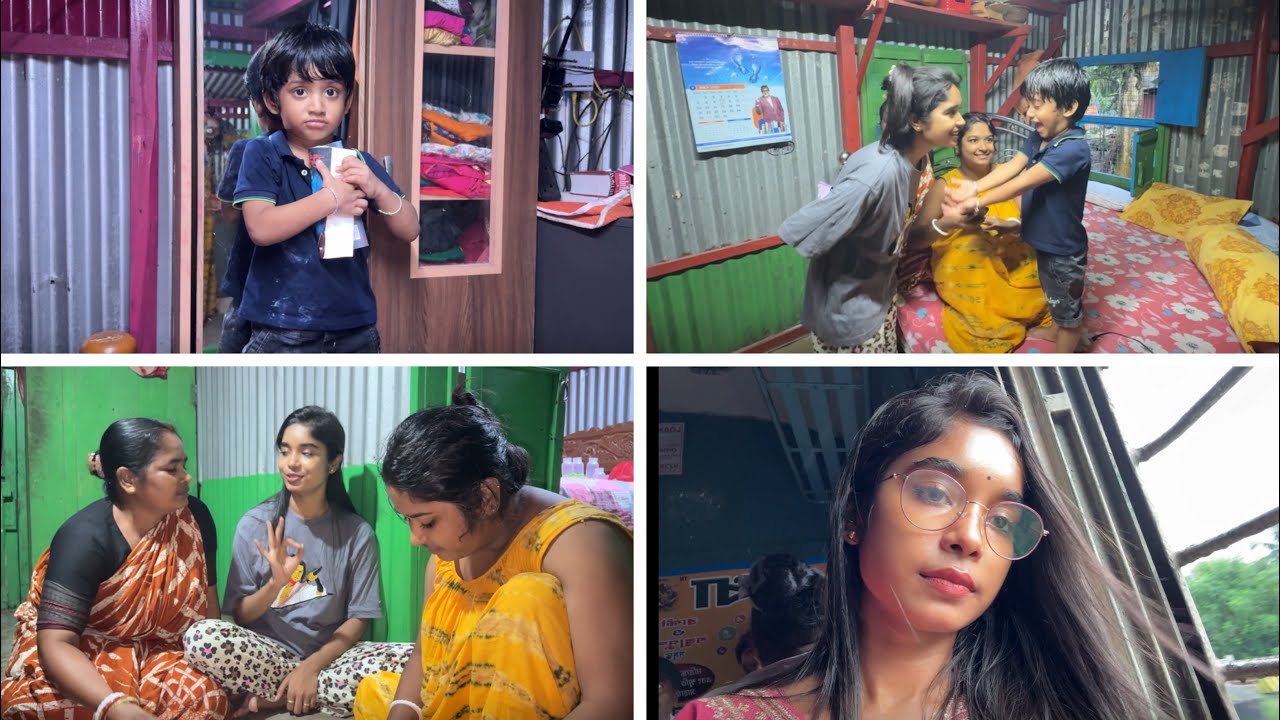 এই সাজানো ঘরবাড়ি ছেড়ে আবারো চলে যাচ্ছি মা-বাবার কাছে💔আমি এক যাযাবর☺️ | Prithi Mondal | 