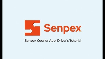 How to use Senpex Courier App - Driver