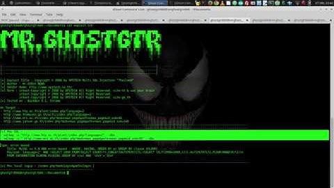 Copyright © 2008 by OPSTECH Multi SQL Injection "Thailand" Tested in BackBox GNU/Linux