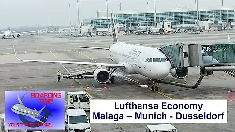 BoardingTime! Trip report - Lufthansa Economy - Malaga via Munich to Dusseldorf
