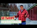 50 тысяч подписчиков на Ютуб канале «в деревне в Подмосковье»