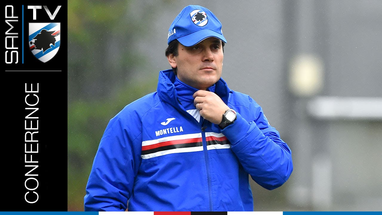 Empoli-Sampdoria: la conferenza stampa di Montella channel awesome