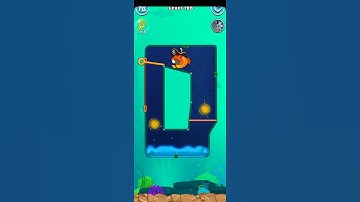 Fish Rescue - pull pin puzzle 🐠🐟- Android/iOS || Level 195 #FishRescue #Shorts