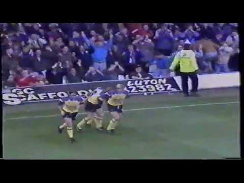 1992-93 Luton Town 1 Derby County 3 - 17/10/1992