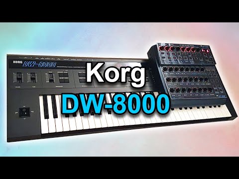 KORG DW-8000 - Ambient Chillout Music | Synth Demo