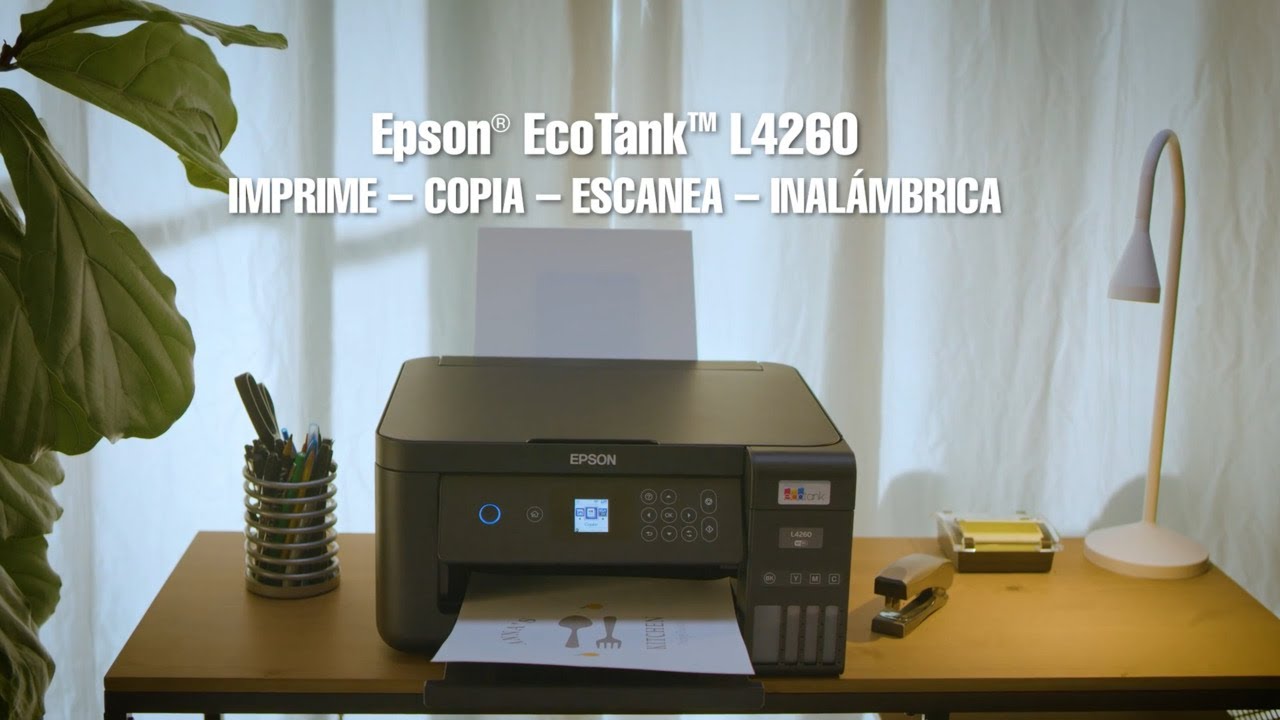 Impresora Multifuncional Epson EcoTank L4260 Inyección de tinta Color WiFi  USB