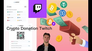 Empower Your Influence: Harness Crypto Donation Now｜ Accept crypto donation on Twitch，YouTube (2023)
