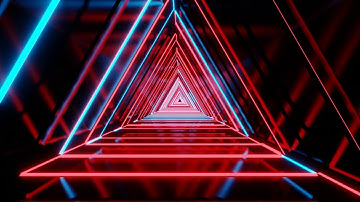 VJ LOOPS NEON - Abstract Background Video 4k - vj loop 4k Colorful Triangle Background - hd